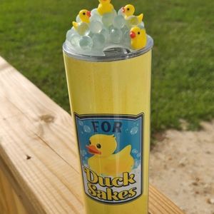 For Duck Sakes tumbler